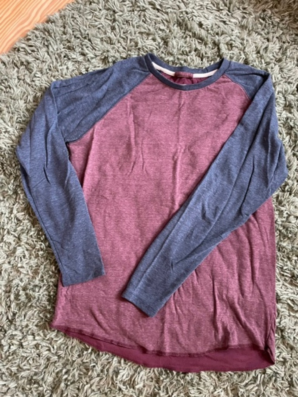Mens baseball style T